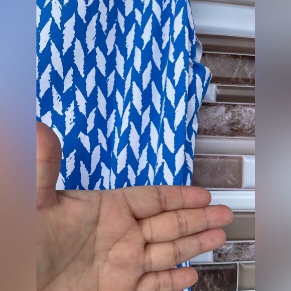 J. Mclaughlin Sleeveless Side Ruched Dress medium - Picture 8 of 8